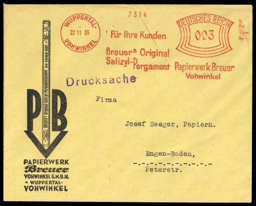 Deutsches Reich, Brief