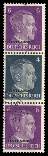 1941, Deutsche Besetzung II. WK Ostland, S4, gest.