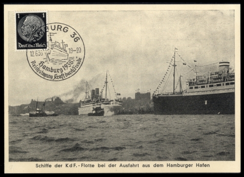 Deutsche Schiffspost allgemein, DR 512, Brief