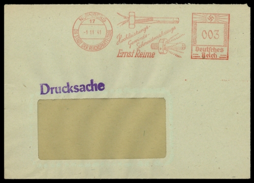 1941, Deutsches Reich, Brief