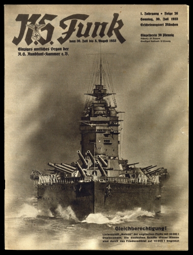 1933, III. Reich Propaganda,Organisationen,sonstige