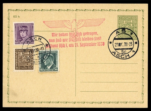 Sudetenland, 349 u.a., Brief