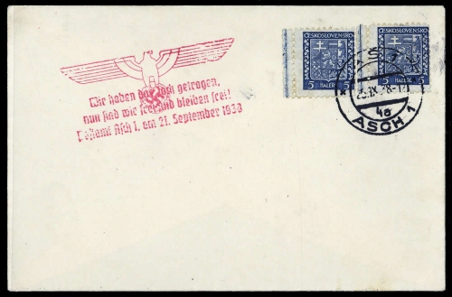 Sudetenland, 277 A (2), Brief