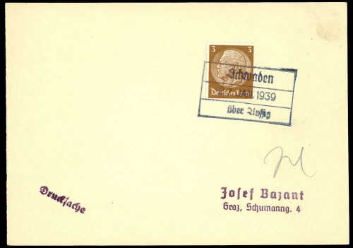 Sudetenland, 513, Brief