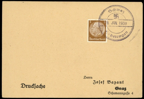 Sudetenland, 513, Brief
