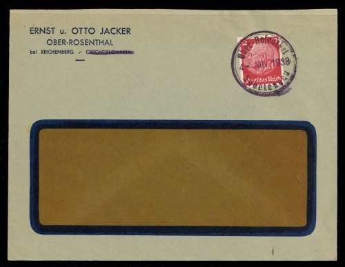 Sudetenland, 519, Brief