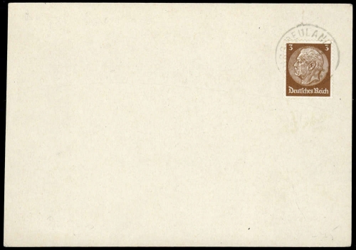 Sudetenland, DR 513, Brief