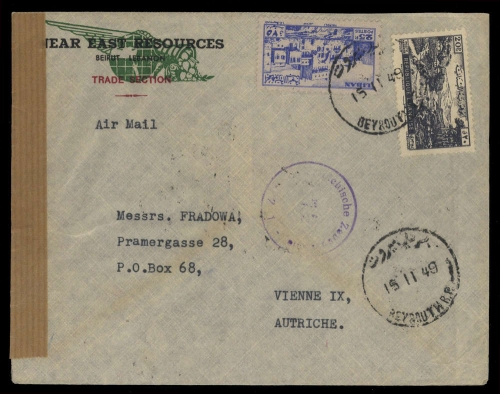 1948, Libanon, 358, 395, Brief
