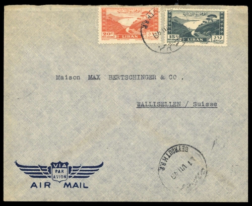1947, Libanon, 363-64 u.a., Brief