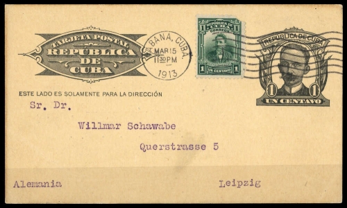 1910, Cuba, 14 u.a., Brief