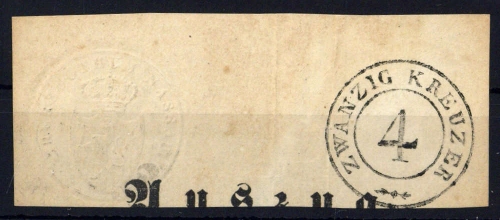 1860, Altdeutschland Thurn und Taxis, Briefst.