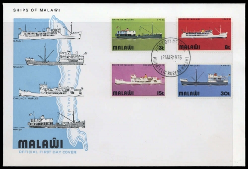 1975, Malawi, 242-45, FDC
