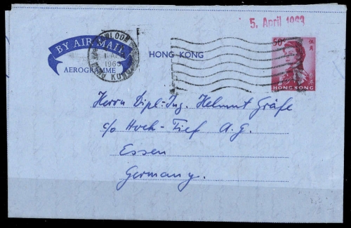 1962, Hongkong, LF, Brief