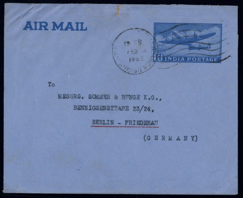 1947, Indien, LU, Brief