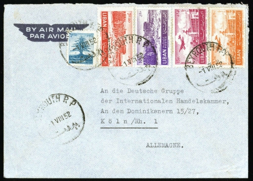 1952, Libanon, 467-68, 475-76, Brief