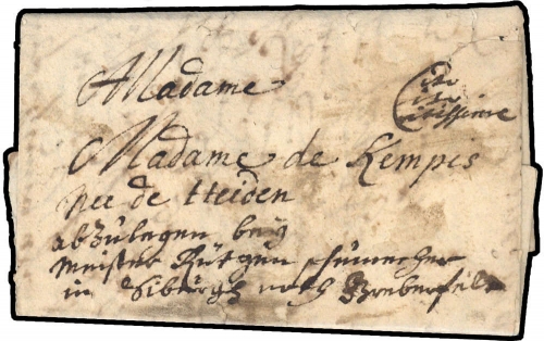 Altdeutschland Preussen, Brief