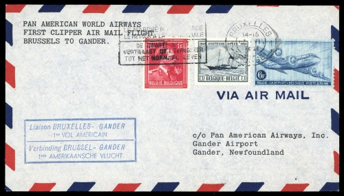 1946, Belgien, 751 u.a., Brief
