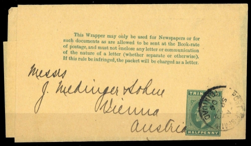 1902, Trinidad und Tobago, S 4, Brief