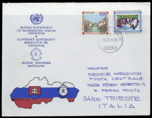 1993, Bosnien-Herzegowina Kroatische Rep., 3, 9, Brief