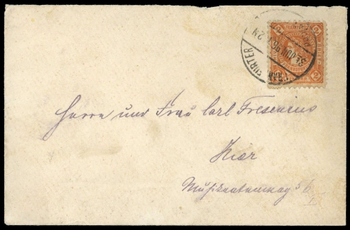Deutsches Reich Stadtpost, 10, Brief