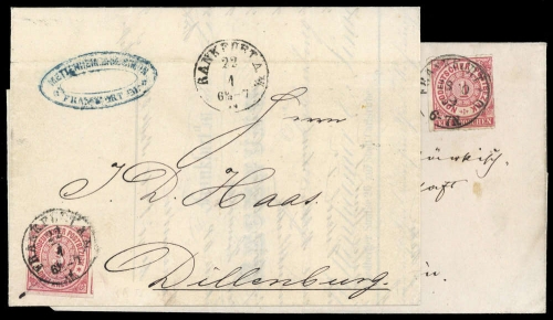Altdeutschland Norddeutscher Postbezirk, 4 (2), Brief