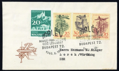 1960, Ungarn, 1561-63 u.a., Brief