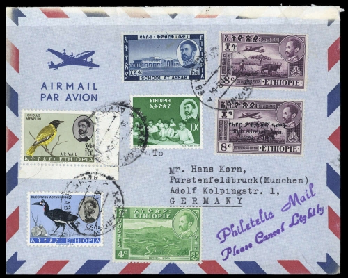 1959, Äthiopien, 382 u.a., Brief
