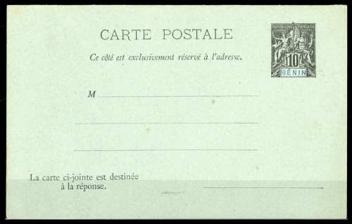 1893, Benin, P 6, Brief