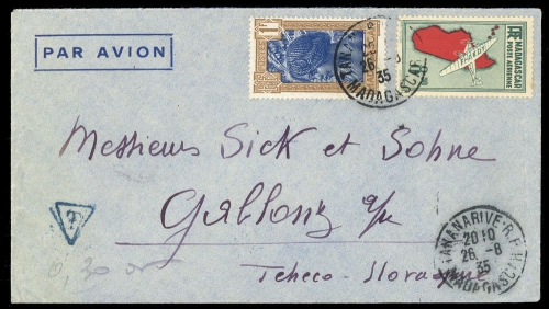 1930, Madagaskar, 223, 194, Brief
