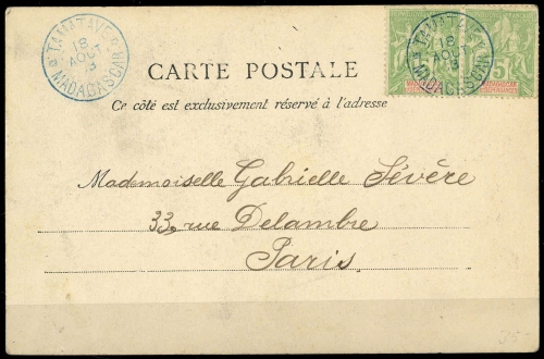 1900, Madagaskar, 43 (2), Brief