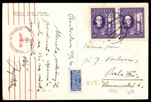 1939, Slowakei, 46 (2), Brief
