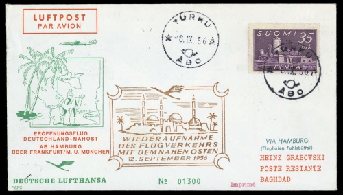 1956, Finnland, 360, Brief