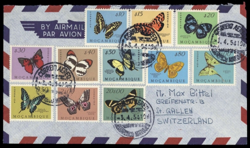 1953, Mocambique, 436 u.a., Brief