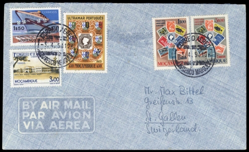 1952, Mocambique, 412-13 u.a., Brief