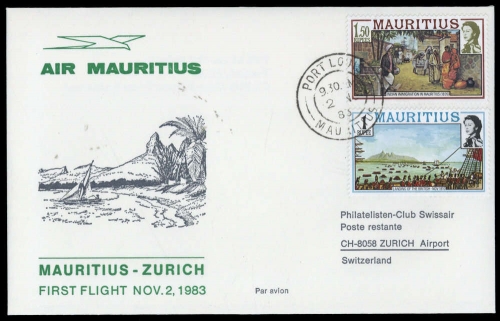 1978, Mauritius, 446, 449, Brief