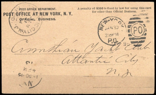 1895, USA, Brief