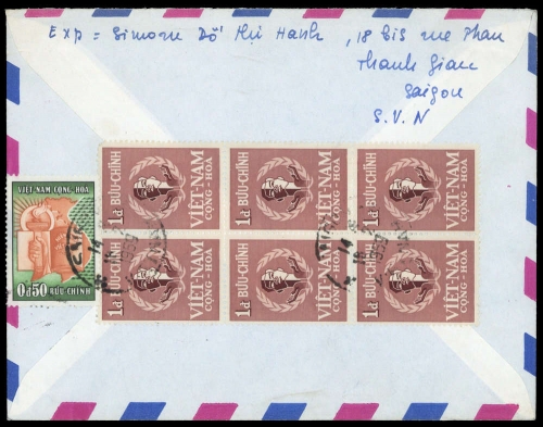 1957, Vietnam Königreich, 160 (6), 145, Brief