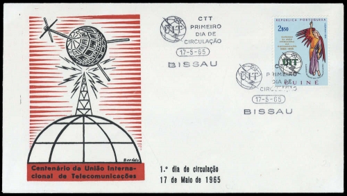 1965, Guinea Bissau, 320, FDC