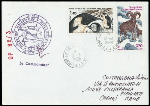 1986, Schiffahrt,Schiffspost,sonstige, 196, 198, Brief