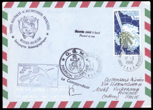 1986, Schiffahrt,Schiffspost,sonstige, 164, Brief