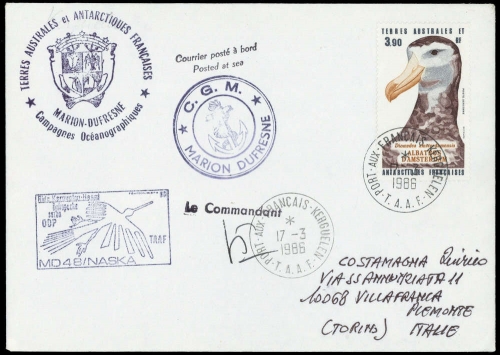 1986, Schiffahrt,Schiffspost,sonstige, 199, Brief
