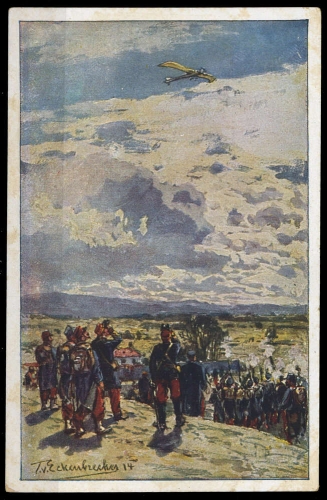 1914, Luftfahrt,Militaerische Flugzeuge bis WK-I,sonstige ...