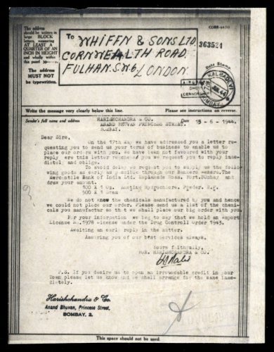 1944, Grossbritannien, Briefst.