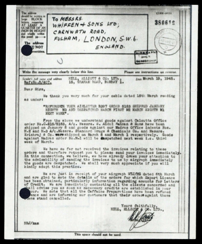 1945, Grossbritannien, Briefst.