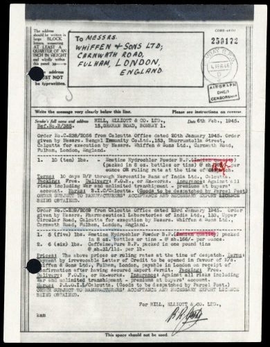 1945, Grossbritannien, Briefst.