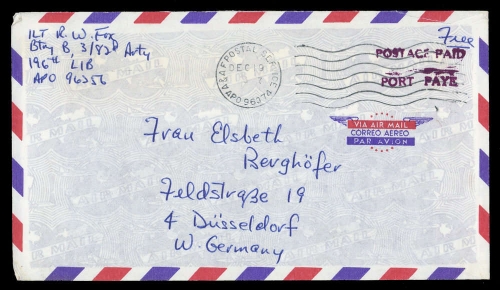 1967, USA, Brief