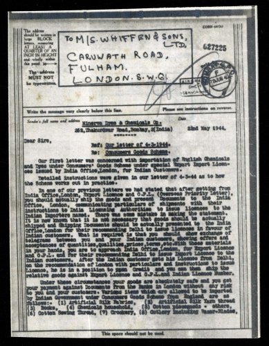 1945, Grossbritannien, Briefst.