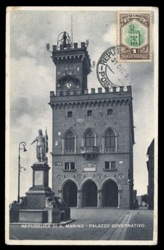 1929, San Marino, 153 MK, Brief