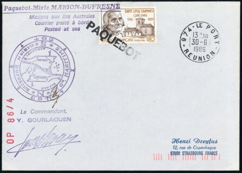 1986, Expeditionen,Antarktis,, F 2548, Brief