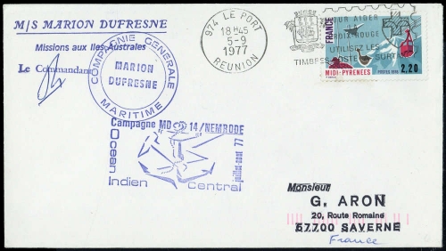 1977, Expeditionen,Antarktis,, F 1952, Brief